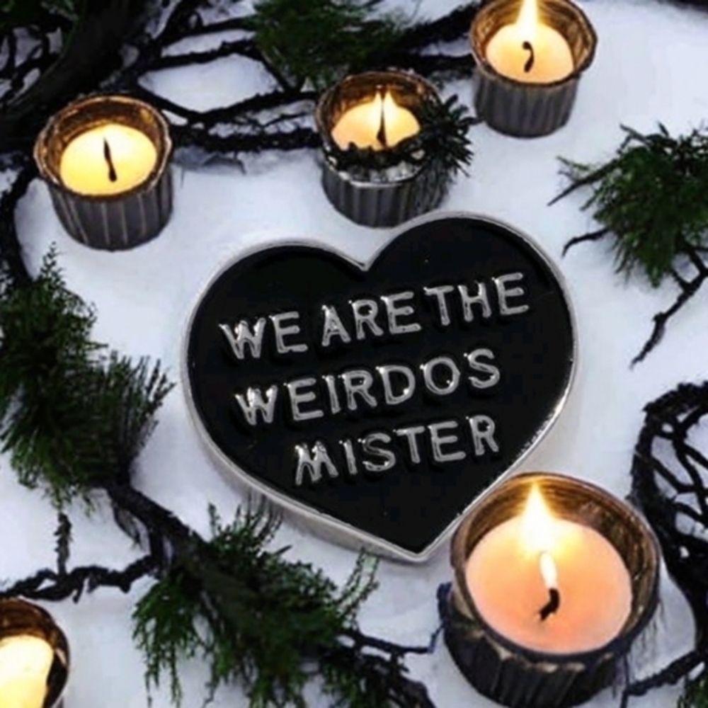 MODCLOTH THE CRAFT LIMITED EDITION WE ARE THE WEIRDOS PIN BROOCH 2